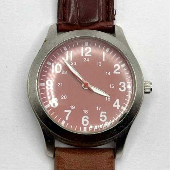 Silver & Red Bass Pro Shops Watch - Picture 3 of 5